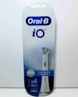 Oral-B iO Ultimate Clean -harjaspäät, 4 kpl (valkoinen)