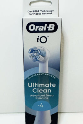 Oral-B iO Ultimate Clean -harjaspäät, 4 kpl (valkoinen)