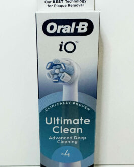 Oral-B iO Ultimate Clean -harjaspäät, 4 kpl (valkoinen)
