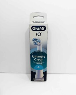 Oral-B iO Ultimate Clean -harjaspäät, 4 kpl (valkoinen)