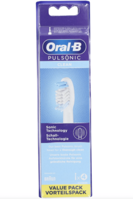 Oral-B Pulsonic Clean -harjaspäät, 4 kpl