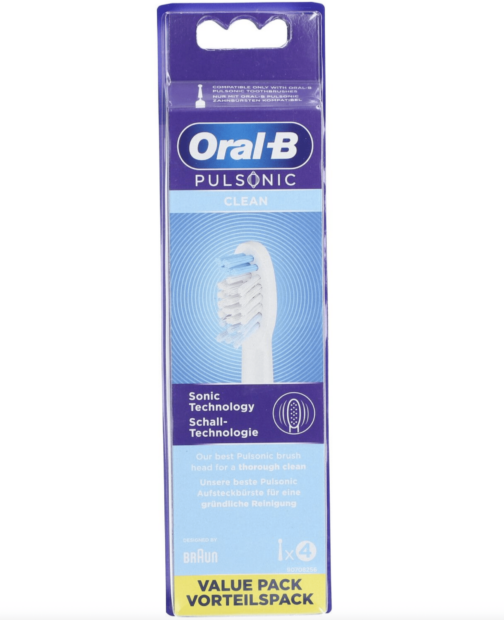 Oral-B Pulsonic Clean -harjaspäät, 4 kpl