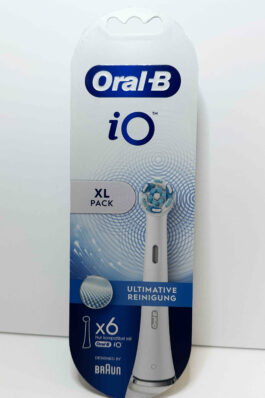 Oral-B iO Ultimate Clean -harjaspäät, 6 kpl (valkoinen)