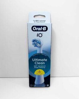 Oral-B iO Ultimate Clean -harjaspäät, 6 kpl (valkoinen)