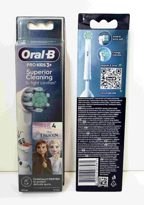 Oral-B Pro Kids 3+ -harjaspäät (Disney Frozen 2), 4 kpl - Image 2