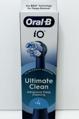 Oral-B iO Ultimate Clean -harjaspäät, 4 kpl (musta)