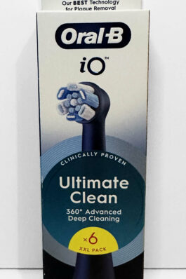 Oral-B iO Ultimate Clean -harjaspäät, 6 kpl (musta)