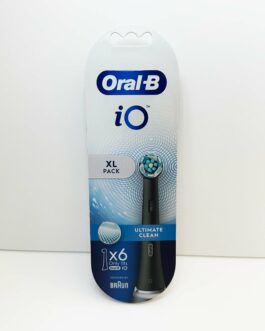 Oral-B iO Ultimate Clean -harjaspäät, 6 kpl (musta)