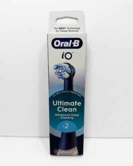 Oral-B iO Ultimate Clean -harjaspäät, 2 kpl (musta)