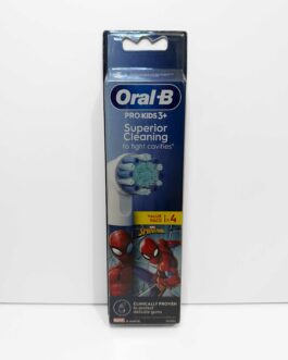 Oral-B Pro Kids 3+ -harjaspäät (Spider-Man), 4 kpl