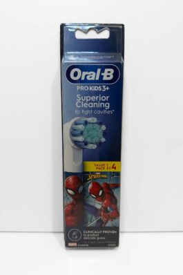 Oral-B Pro Kids 3+ -harjaspäät (Spider-Man), 4 kpl