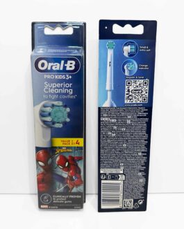 Oral-B Pro Kids 3+ -harjaspäät (Spider-Man), 4 kpl