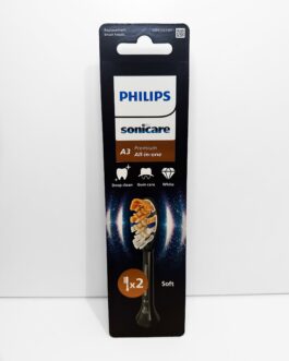 Philips Sonicare A3 -harjaspäät, 2 kpl (musta)