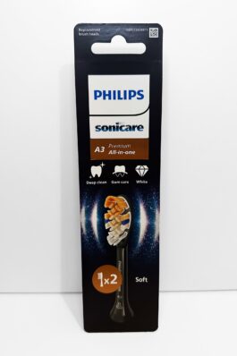 Philips Sonicare A3 -harjaspäät, 2 kpl (musta)