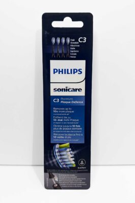 Philips Sonicare C3 -harjaspäät, 4 kpl (musta)