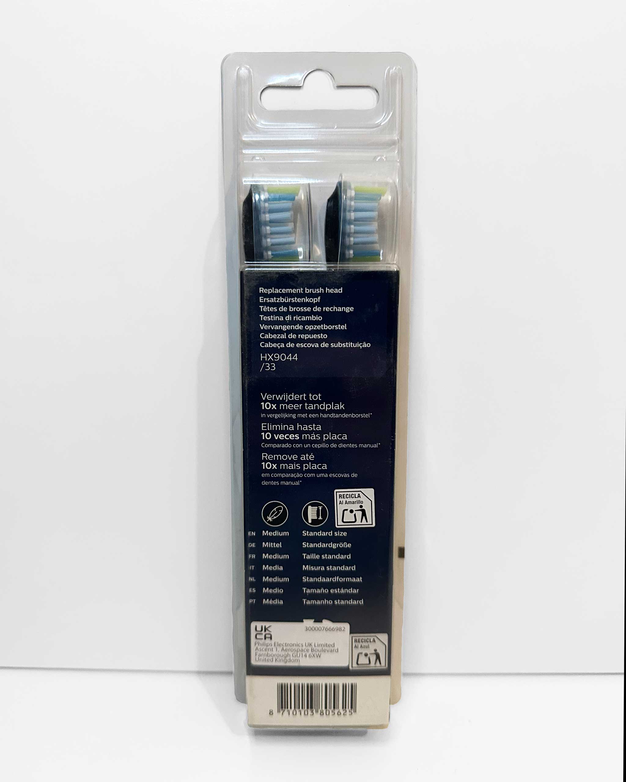 Philips Sonicare C3 -harjaspäät, 4 kpl (musta) - Image 3