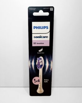 Philips Sonicare S2 Sensitive -harjaspäät, 4 kpl (valkoinen)