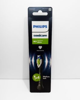 Philips Sonicare W2 -harjaspäät, 4 kpl (musta)