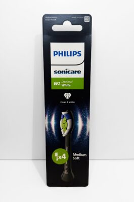Philips Sonicare W2 -harjaspäät, 4 kpl (musta)