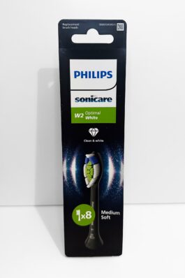 Philips Sonicare W2 -harjaspäät, 8 kpl (musta)