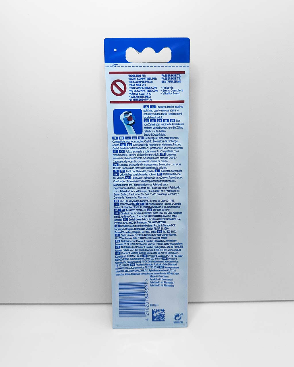 Oral-B 3D White -harjaspäät, 4 kpl - Image 3