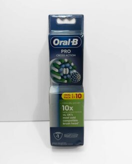 Oral-B Cross Action -harjaspäät, 10 kpl