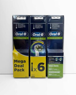 Oral-B Cross Action -harjaspäät, 6 kpl