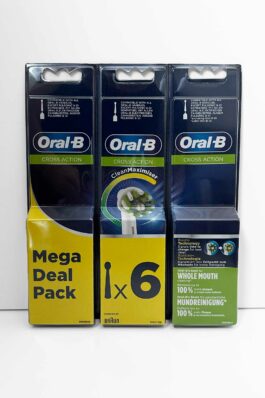 Oral-B Cross Action -harjaspäät, 6 kpl
