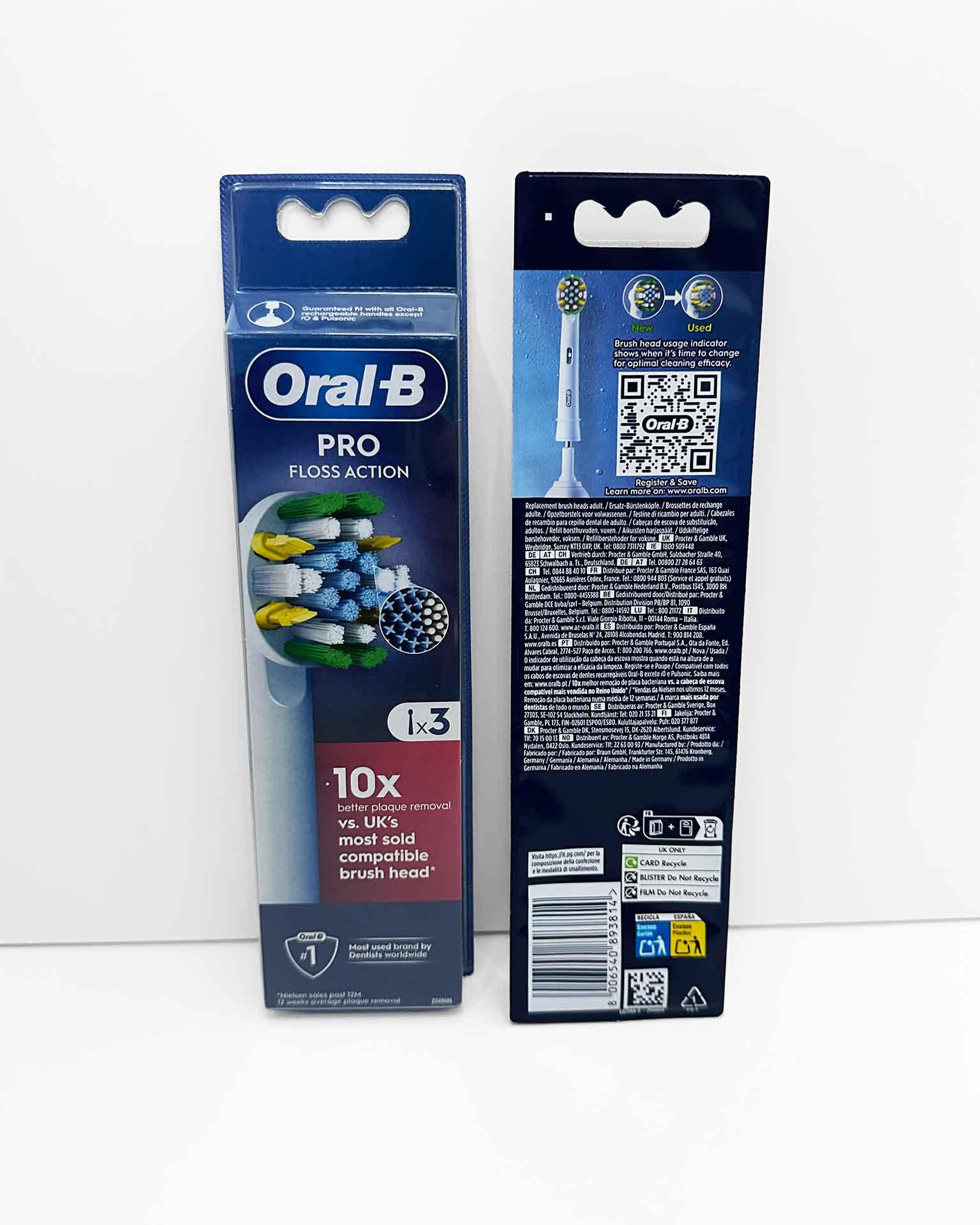 Oral-B Pro Floss Action -harjaspäät, 3 kpl - Image 2