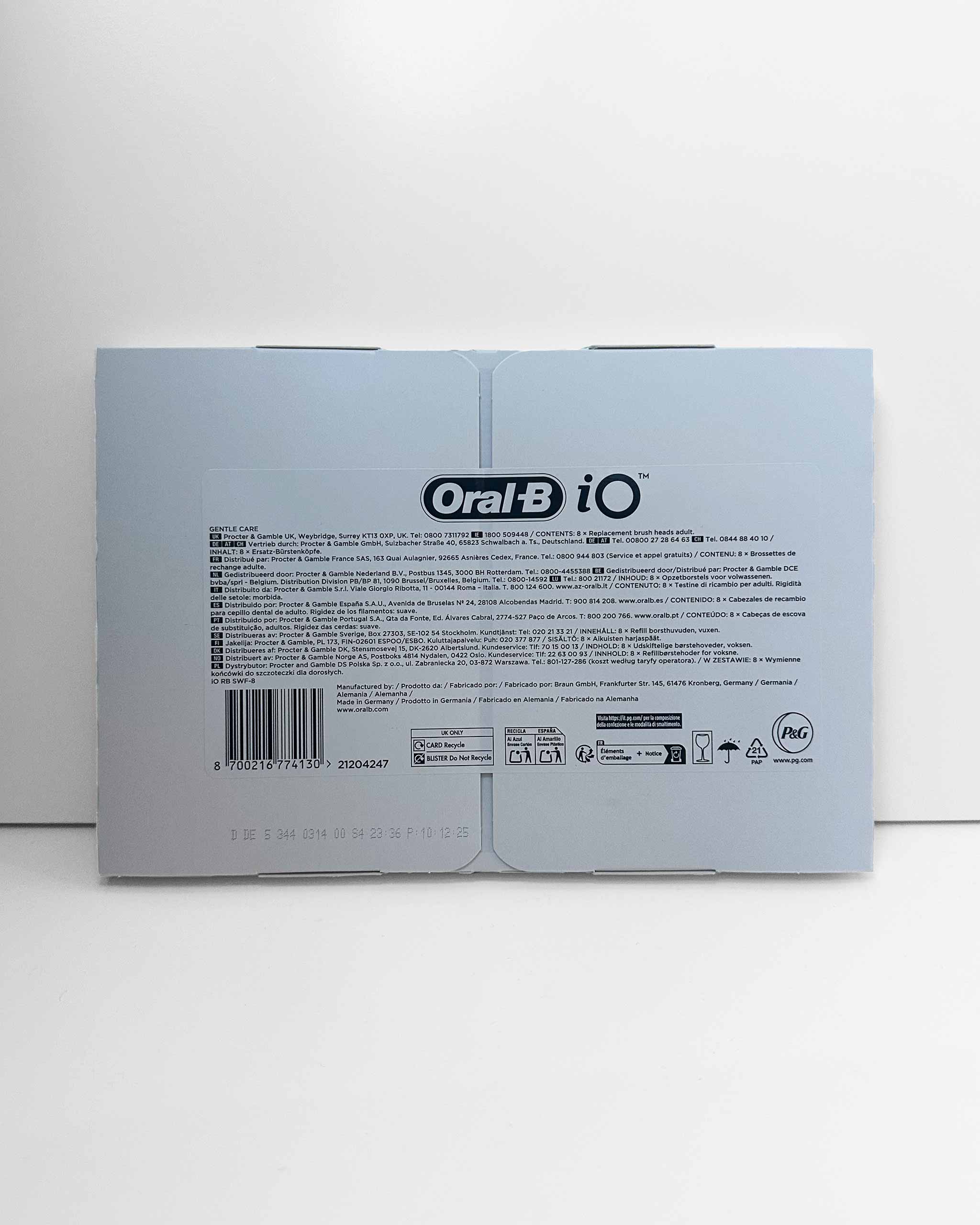 Oral-B iO Gentle Care 8 kpl