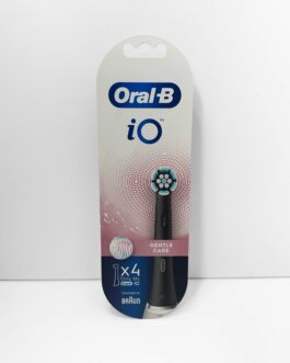 Oral-B iO Gentle Care -harjaspäät, 4 kpl (musta)