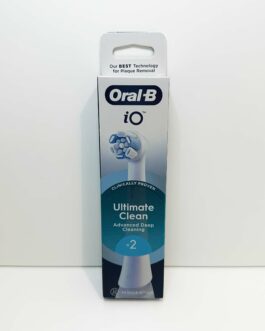 Oral-B iO Ultimate Clean -harjaspäät, 2 kpl (valkoinen)