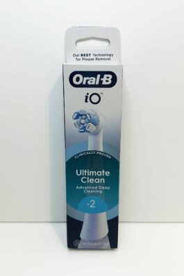 Oral-B iO Ultimate Clean -harjaspäät, 2 kpl (valkoinen)