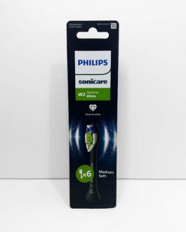 Philips Sonicare W2 -harjaspäät, 6 kpl (musta)