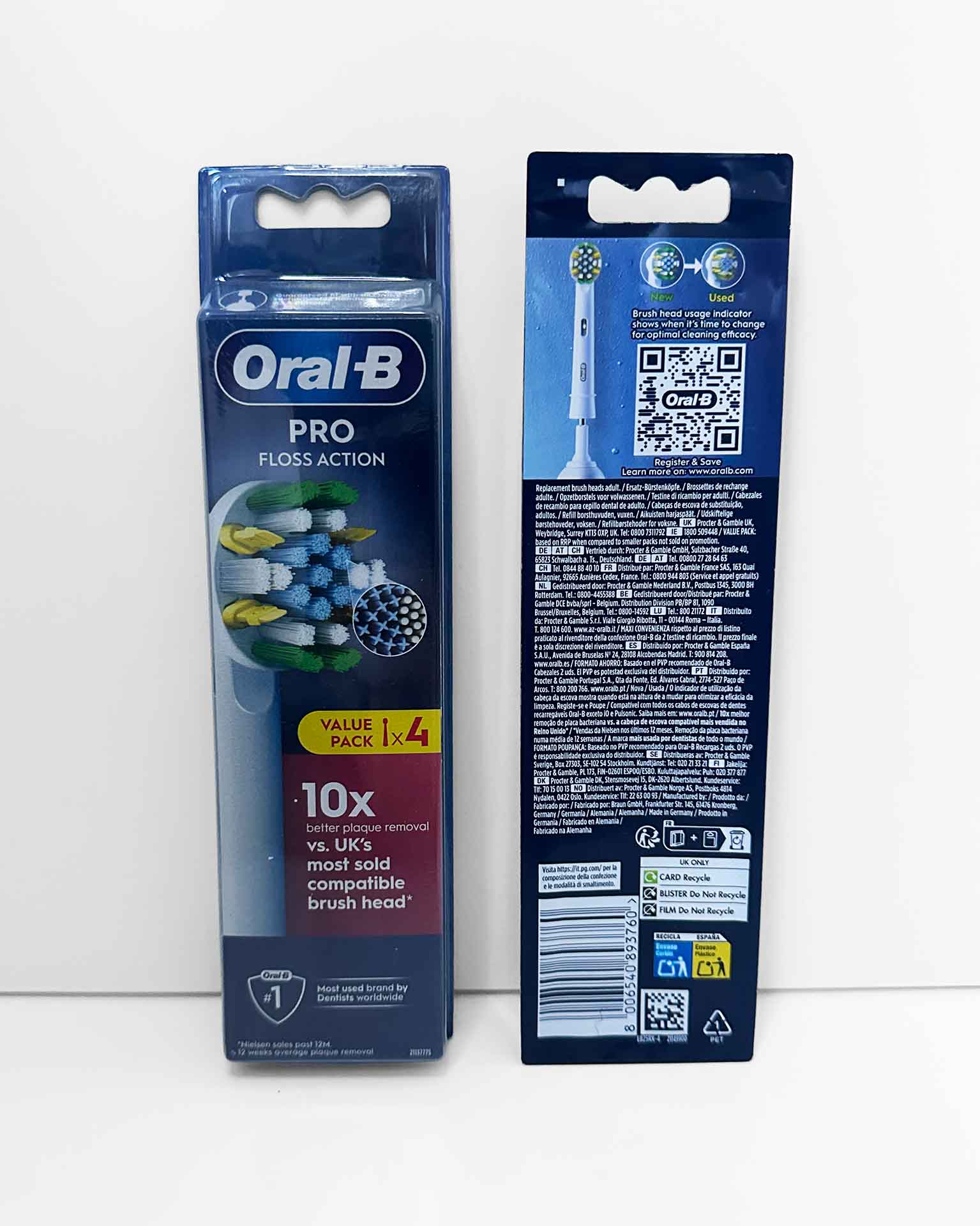 Oral-B Pro Floss Action -harjaspäät, 4 kpl - Image 2