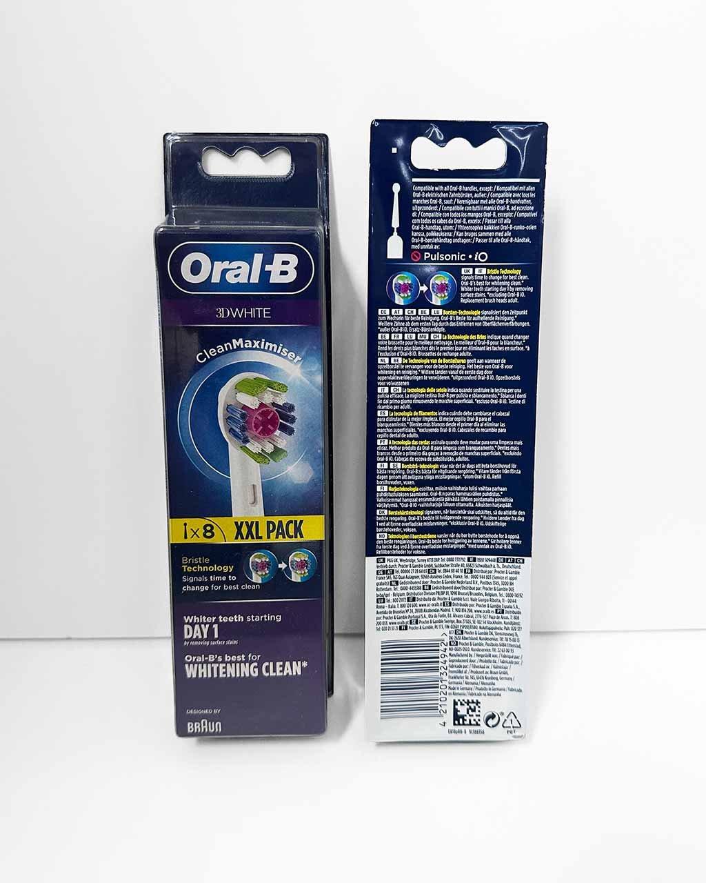 Oral-B 3D White -harjaspäät, 8 kpl - Image 2