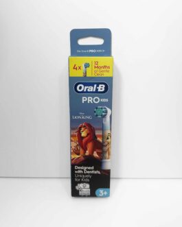 Oral-B Pro Kids 3+ -harjaspäät (Leijonakuningas), 4 kpl