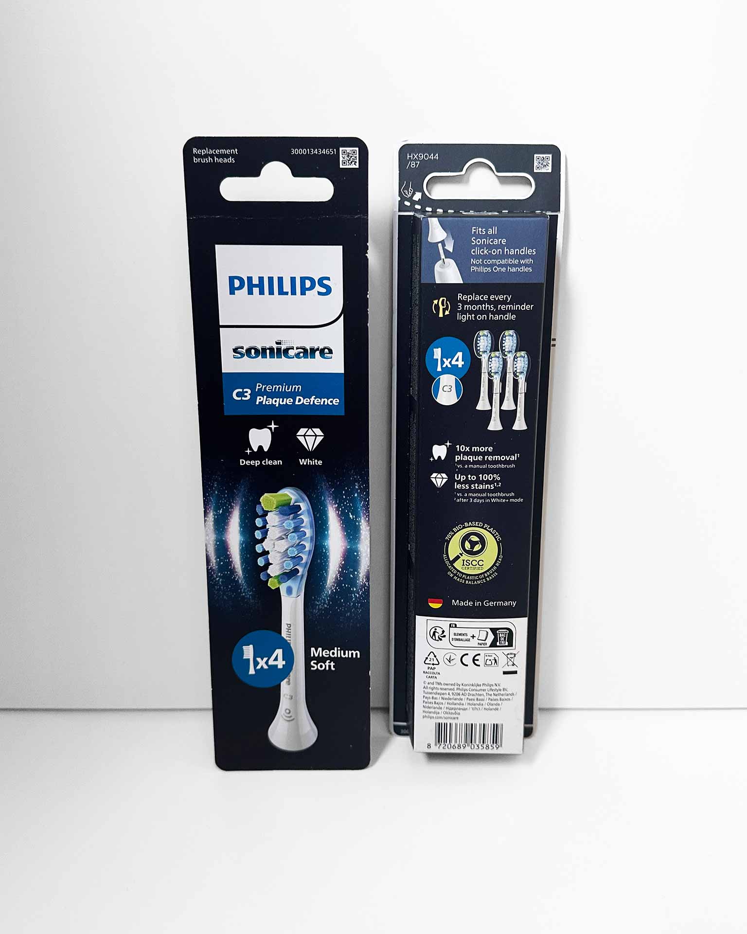 Philips Sonicare C3 -harjaspäät, 4 kpl (valkoinen) - Image 2