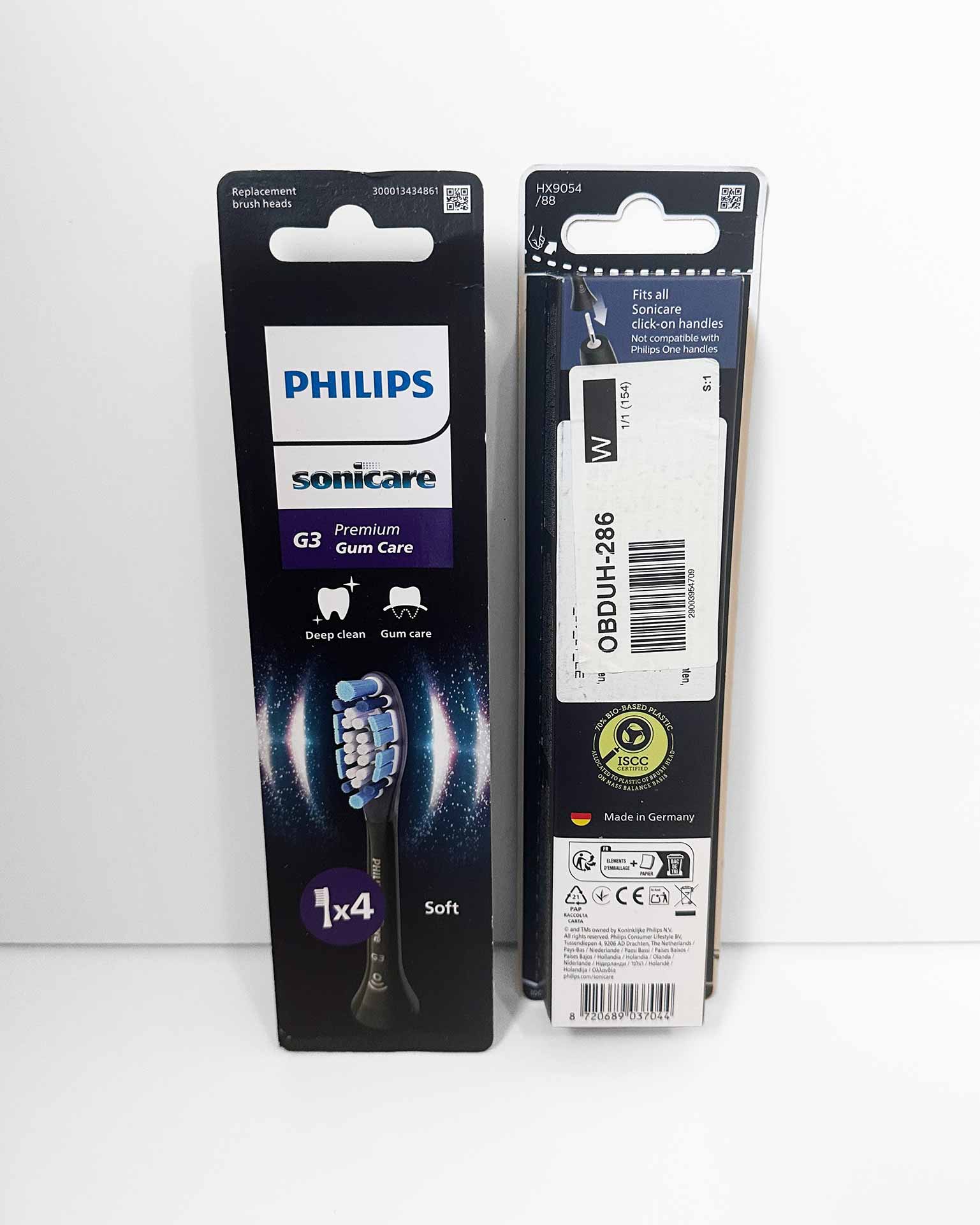 Philips Sonicare G3 -harjaspäät, 4 kpl (musta) - Image 2