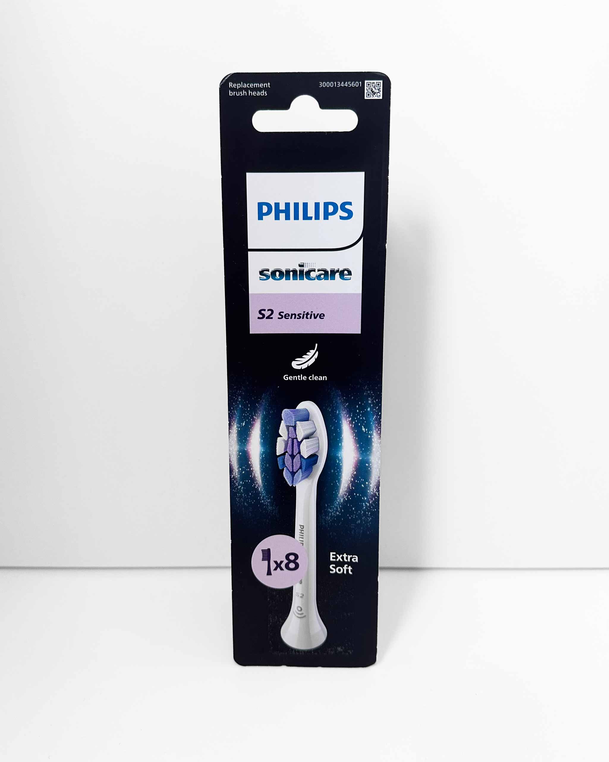 Philips Sonicare S2 Sensitive 8 kpl valkoinen