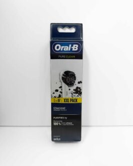 Oral-B Pure Clean Charcoal -harjaspäät, 8 kpl